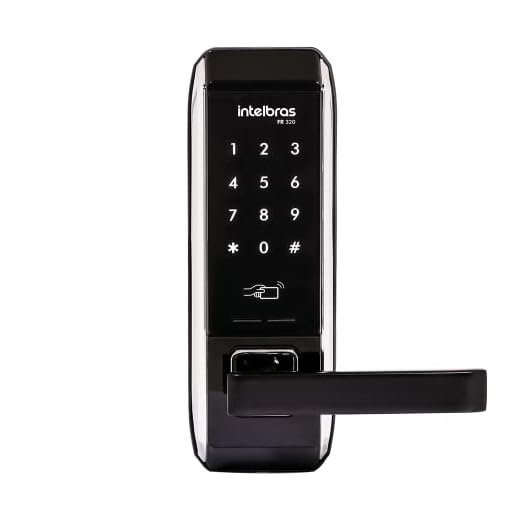 Fechadura Digital FR 320 Preto Intelbras