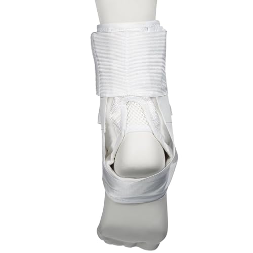 image for Cramer Active Ankle AS1 Pro Lace Up Ankle Brace, White Ankle Support w