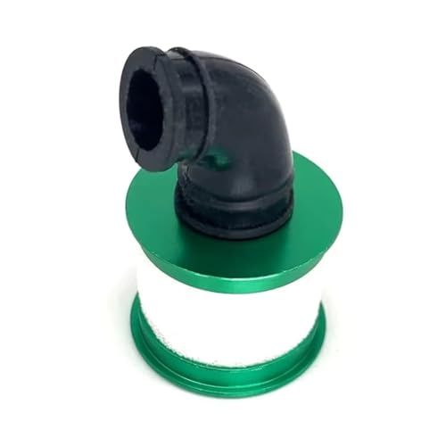 RC Crawlers Toys For HSP 02028 1/10 Aluminum Air Filter Carburetor RC Car Upgrade Or Repair Replacement Parts(Green)