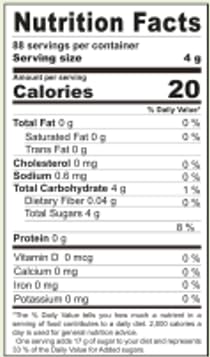 Image of BLUE GREEN ORGANICS Organic Agave Sugar (Powder Form) - Low Glycemic Sweetener Alternative - Keto, Vegan, Gluten Free - Natural Sugar Substitute - 0.77 lb