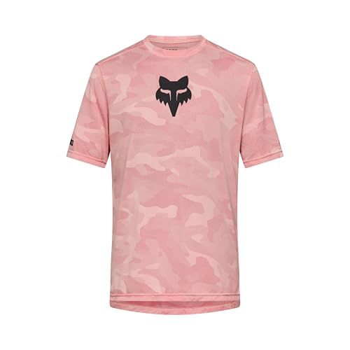 Fox Racing Men's Ranger Tru Dri Mountain Bike Short Sleeve Jersey, Berry, X-Large
