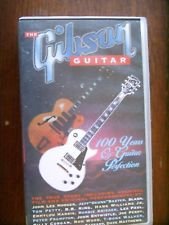 Cinta VHS de Gibson Guitar-Various para coleccionistas de documentales musicales sobre rock