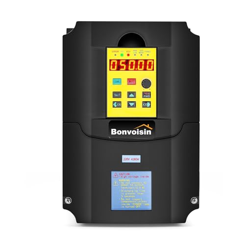Controlador de velocidad motor CNC 4kW variador de frecuencia 220V Bonvoisin