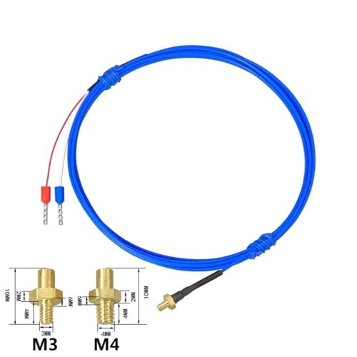 Termopar tipo K M3 de 1,5m: sensor de temperatura para control exacto 2