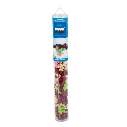 Plus-Plus 9604200, Kreativ-Bausteine Tube, T-Rex, Dinosaurier, Geniales Konstruktionsspielzeug, 100 Teile, Verschieden