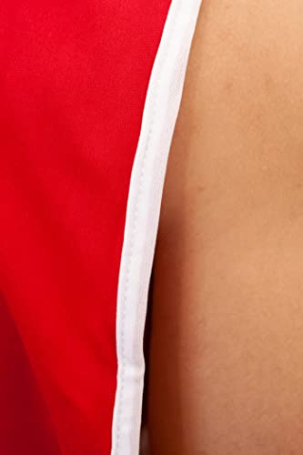 Kit Colete de Futebol Dupla Face 12 Unidades (Amarelo-Vermelho)