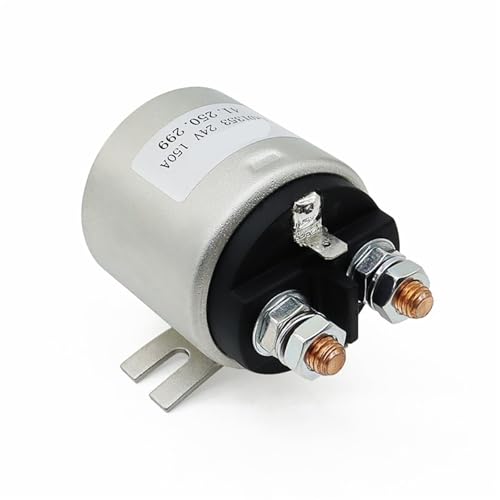 Contactor relé eléctrico de bomba de aceite de 24V con interruptor de arranque de 150A 4