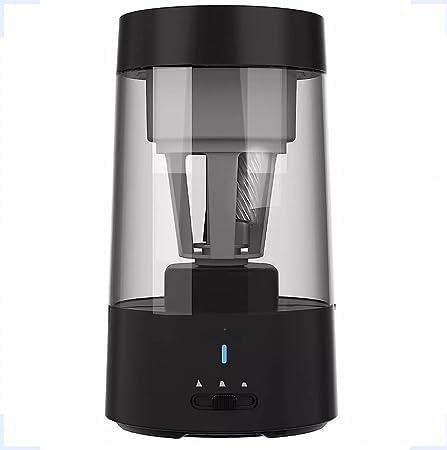 Apontador Eletrico De Lapis Automatico com Lamina Helicoidal Ideal Para Estudantes E Escritorios