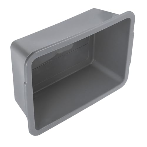UKCOCO Bandeja De Recogida De Aceite De Plástico Grueso 34x24x11,5 Cm para Drenaje De Motor, Resistente y Reutilizable, Apta para Garaje y Mantenimiento Automotriz