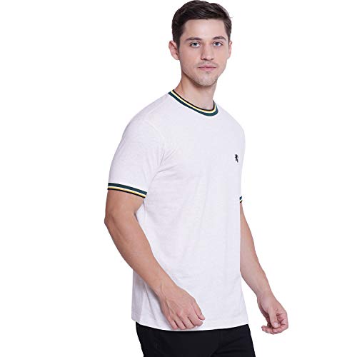 Image of Red Tape Men's Solid Regular Fit T-Shirt