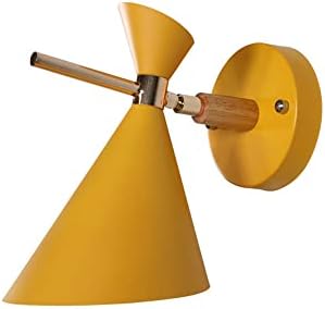 TTBDDDYH Wall Sconces Light Fixtures, Modern Sconce Lamp with Hourglass Metal Shade, 360° Rotated Adjustable Wall Lantern, 1 Light for Bedside Lamp Dining Room Living Room Hallway(Green)