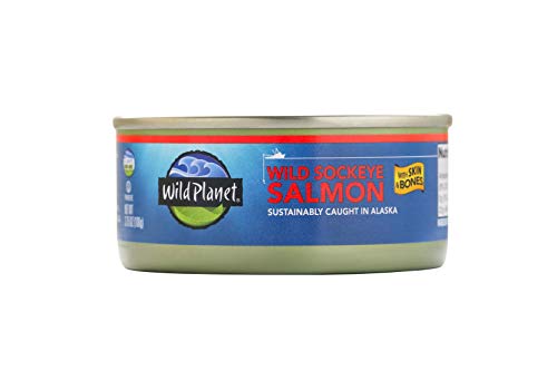 Wild Planet Wild Sockeye Salmon, Tinned Fish, Canned Salmon, Sustainably Caught, Non-GMO, Kosher, Gluten Free, Keto and Paleo - Image 4