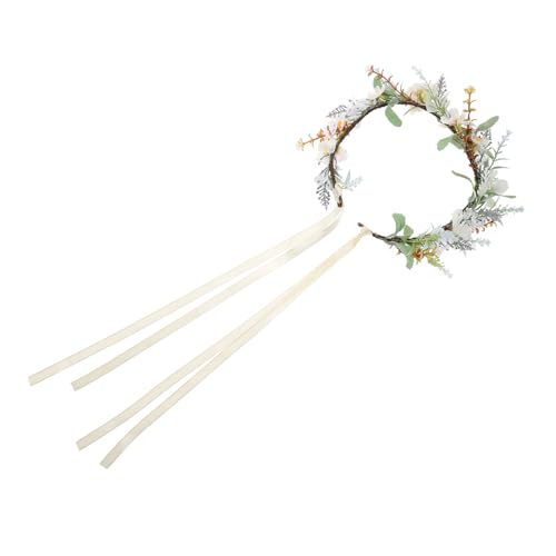 Couronne de cheveux à fleurs pour mariage et festival bohème