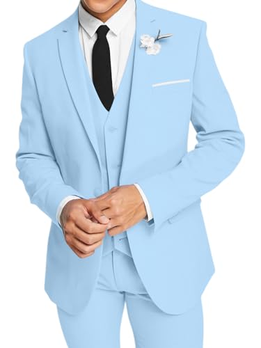 3 Piece Men Suit Slim Fit Classic Suit Men Groom Formal Wedding Prom Party Business Tuxedo Suits