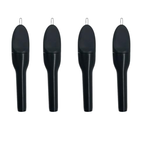 DIREKT Reinigungsbürste Hörgeräte | 3in1 Funktion | Magnet als Batterie Einsetzhilfe | Cerumenschlinge | Reinigungsbürste | für alle Arten von Hörgeräten geeignet (4 Stück (4er Pack))