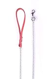  Kiotos Leather Leash S Red