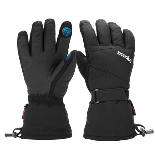 HXDSUP Winterhandschuhe Skihandschuhe, Fahrradhandschuhe,Wasserdichte Warme Touchscreen Handschuhe für Herren und Damen für Reiten, Laufen, Motorrad, Wandern Radfahren
