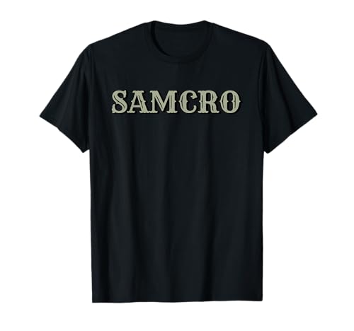 SAMCRO Motorcycle Club Biker Tee Camiseta