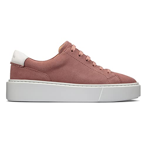 Clarks Hero Lite, Zapatillas Mujer, Suede Rosa, 39 EU