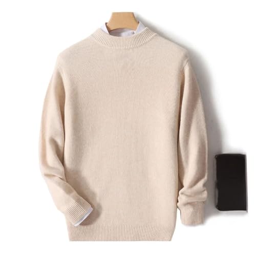 Men's Wool Sweater Long Sleeve Thick Warm Knitwear Sweater Casual Pullover Tops2