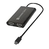 SoNNeT DisplayLink USB-C to Dual 4K 60Hz HDMI Adapter
