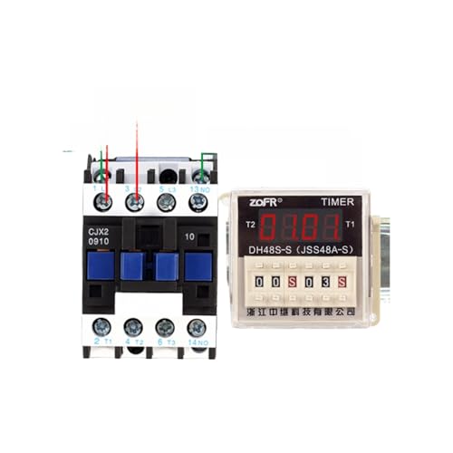 Zeitschaltrelais 220V 380V 25A 9KW – Miniatur