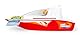 Lena BOAZZ Feuerwehrboot 36 cm, Spielzeugboot Indoor und Outdoor geeignet, für Kinder ab 2 Jahren, Kabine zum öffnen, Zwei Sitzplätze Plus Spielfigur, Rot