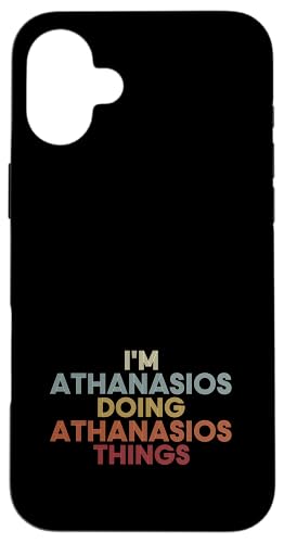 Athanasios Name Athanasios Personalized Name First Given �X�}�z�P�[�X iPhone 16 Plus �p