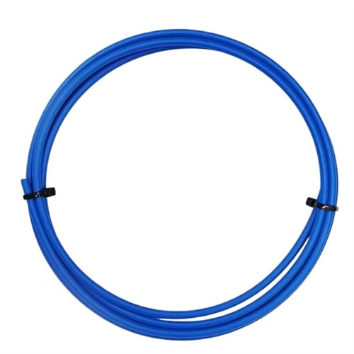 Image of CQAHDSEVF Bicycle Brake line, 3 Meter Bicycle Brake And Shift Cable Housing For Road Bike 4mm 5mm Multicolor(Brake Cable Blue)