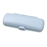 1 Pc Pilulier AM/PM Plastique Scellé Pilulier for Voyage, Rose Commode et pratique (Color : Blau)