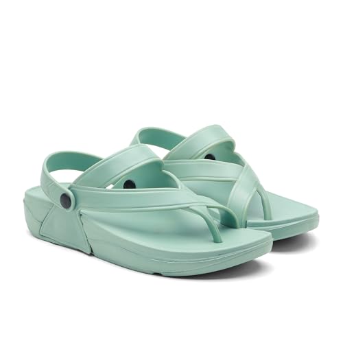 Image of ASIAN Women's INDIGO-09 Comfortable & Light Weight Clogs for Women | Stylish & Anti-Skid Chappals for Adult | Waterproof & Everyday Use Slipper Floats for Girls and Ladies