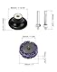 QWORK® 46 Pcs CSD Scheibe Schleifscheibe, Reingungsscheibe Set, 50mm, 3 Farben, Zum Entrosten und Polieren