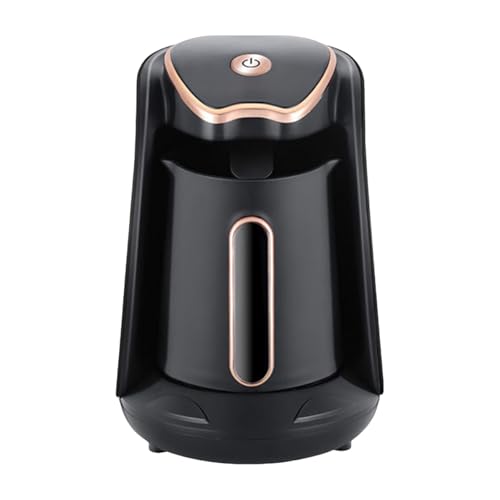 Image of CALANDIS Automatic Turkish Coffee Maker EU 220V Plug 9.2X6.1Inch Black Color 1-4 Cups | Espresso Machines | Coffee & Tea Makers | Small Kitchen Appliances | Kitchen, Dining & Bar | Home & Garden