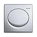 Produktbild Geberit - Pneumatische Ursteuerung Basic 115820465 Satin Chrom