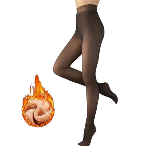 200D Thermal Opaque Winter Tights, Skin-Permeable, Slim Fit - Main Image