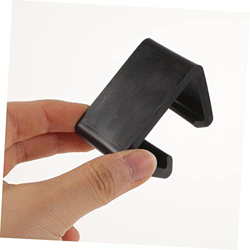 Sosoport 60 Peças slot para cartão de sofá clipes de sofá de vime conector seccional cadeira de jard