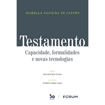 Capa do livro Testamento: Capacidade, formalidades e novas tecnologias