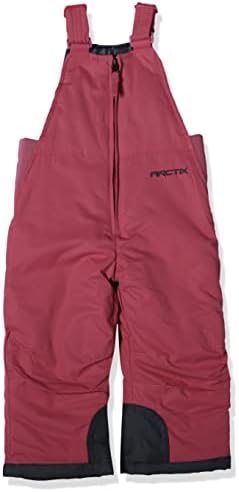 Arctix Infant/Toddler Chest High Snow Bib Overalls, Fuchsia, 4T