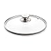 LIQIN Couvercle Verre Couvercle en Verre trempé Lait Pan Pan Wok Couvercle Grande Soupe Universelle Pot Couvercle (Size : 28cm)
