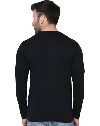 Image of London Hills Men's Cotton Regular Fit T-Shirt