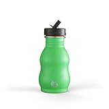 Mantiene tu bebida pura y segura: esta resistente botella de agua utiliza componentes libres de toxinas sin BPA ni Bps. No se filtra, por lo que no se filtran productos químicos en el líquido. No tienes que preocuparte por ningún olor o sabor a metal.