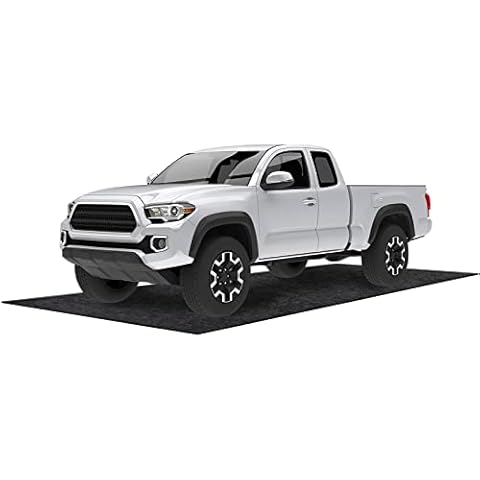 WELKIN Oil Spill Mat, Absorbent Oil Pad, Reusable, Durable, Waterproof, Protects Garage Floor Surface from Spills, Drips, Splashes and Stains (17' x 7'9") Cover