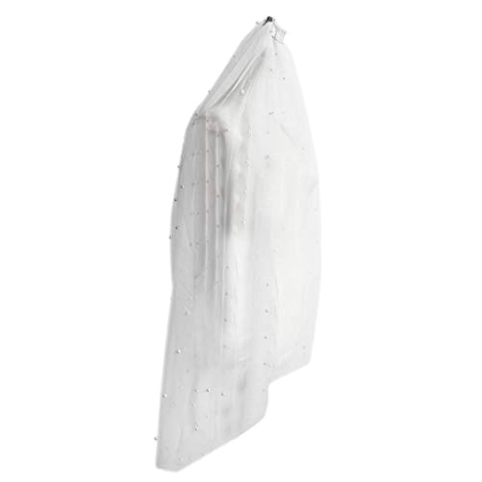 Church Pearls Bride Cathedral Veil with Comb