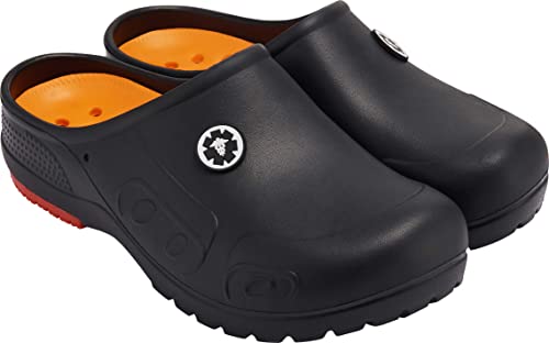 Yungprime Men's And Women's Slip-Resistant Shoes Garden Clogs -Nurse -Chef Shoes Black #TOP5