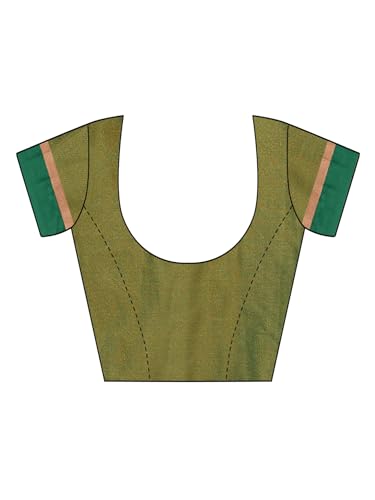 VJ Fashion Women Kerala Silk Blend Saree With Blouse Piece_freesize