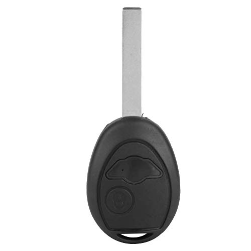 EVGATSAUTO Custodia di ricambio per telecomando per MINI One S R50, 2 pulsanti, Nero