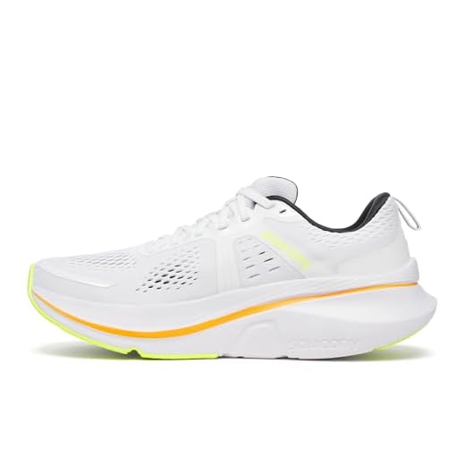 Saucony Baskets Guide 18 pour homme, Blanc/Peel, 41 EU