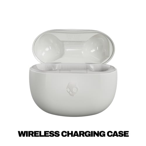 Skullcandy Rail ANC Wireless Earbuds, Bluetooth Headphones, Active Noise Cancelling, Up to 38 Hours Battery, Microphone for iPhone Android, Customizable via App - Bone by Skullcandy - Image 3