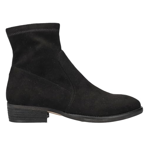 Image of VANELi Womens Henson Round Toe Zippered Casual Boots Ankle Low Heel 1-2 inch - Black