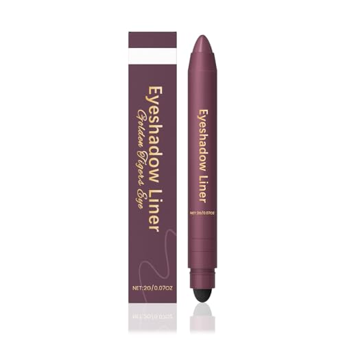 Shadow Liner Eyeliner Eyeshadow, 2 in 1 Shadow Liner, Eyeliner + Eyeshadow, Waterproof, Long-Lasting & Smudge-Proof Wear, Smooth (golden tiger eye)